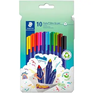 Staedtler Rotulador Triplus Color 323 Triangular Estuche 10 Unidades