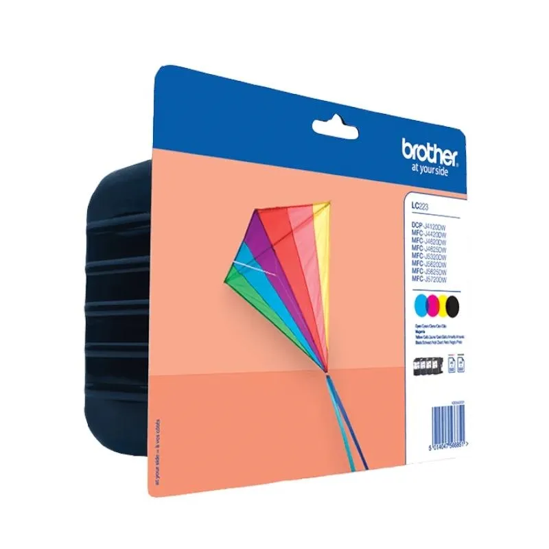Brother Pack De Tinta BK/C/M/Y Para Impresoras DCP-J562DW/MFC-J4120DW
