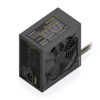 Aisens Fuente de Alimentación 500W ATX con Ventilador de 120mm - Color Negro