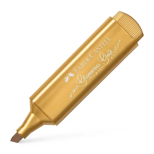 Faber Castell Marcador Textliner 46 Metálico Oro