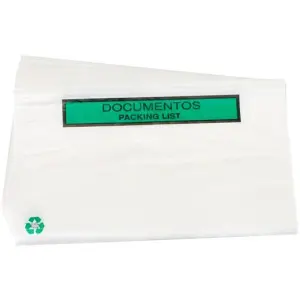 Sobre Documentos Packing List 240x135 mm 100 Unidades 100% Reciclable