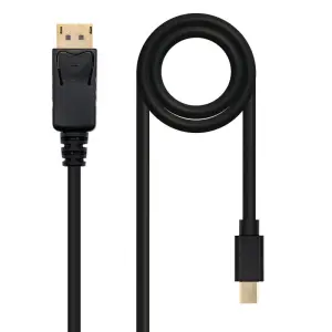 Nanocable Cable Mini DP Macho a DisplayPort Macho 2m Negro
