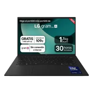 LG Ultra 7 14Z90T-G.AD8BB Portátil 14" 32GB RAM 2TB SSD Windows 11 Home