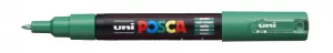 Posca PC-1M Marcador de Pintura Verde 0.7mm Punta Cónica Tinta Base Agua Resistente a Luz