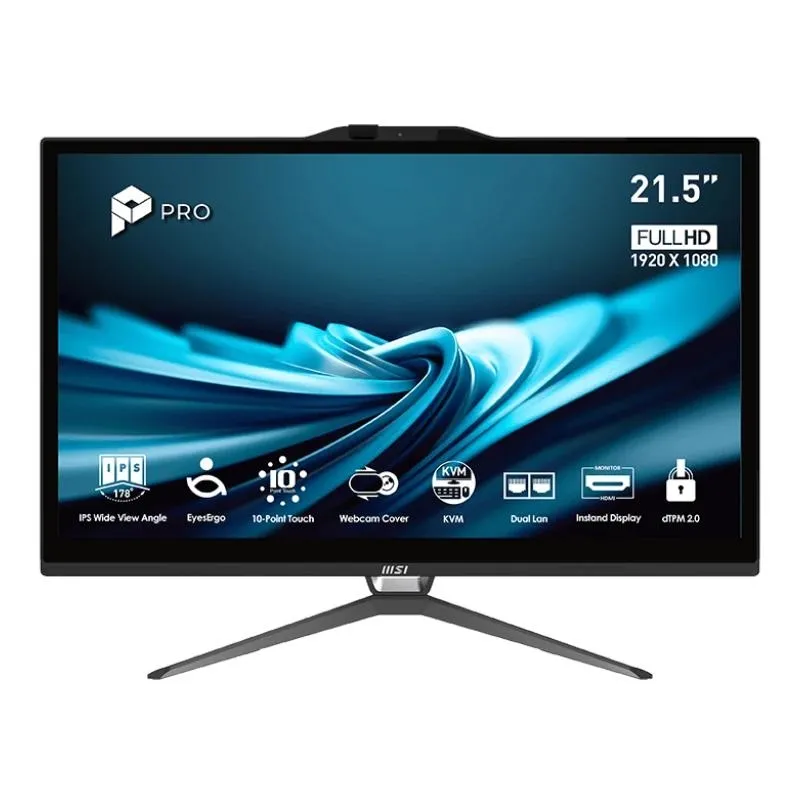 Msi Pro Ap222T-618Eu G7400 8Gb 128 W11P 22" Tac.n