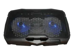 Conceptronic Base De Refrigeración Para Portátiles Con 2 Ventiladores De 125mm Hasta 17