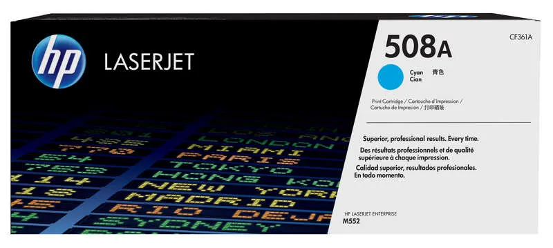 HP LaserJet M553 Toner 508A Cian