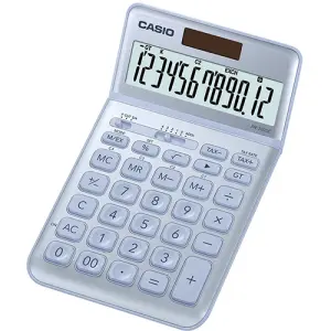 CASIO CALCULADORA DE OFICINA SOBREMESA 12 DÍGITOS AZUL