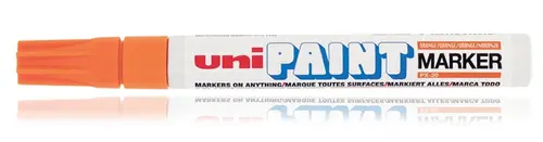 Uni-Ball Marcador Permanente Paint Marker PX-20(L) Naranja