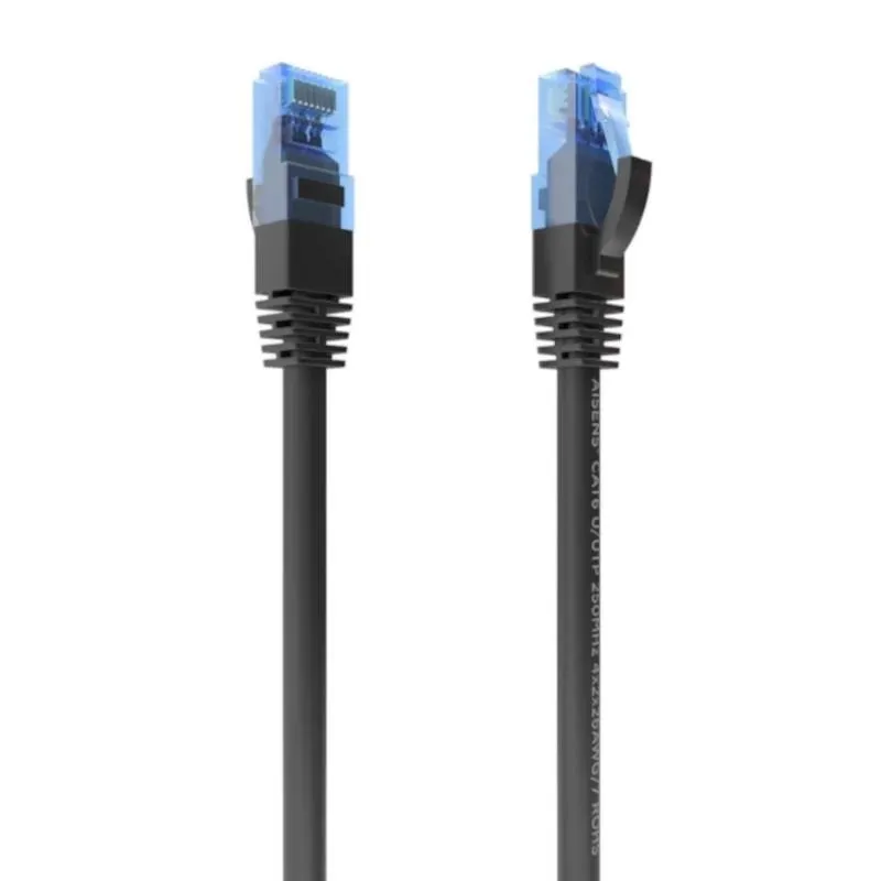 Aisens Cable de Red RJ45 Cat.6 UTP AWG26 CCA 30cm Negro
