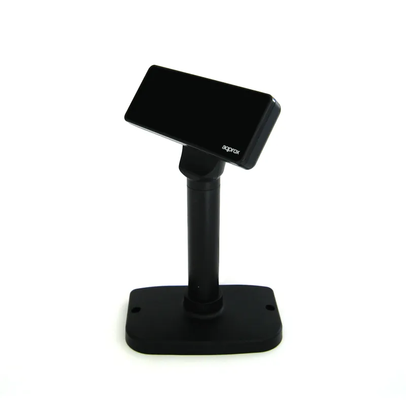 VISOR TPV PARA CLIENTE 40 CARACTERES (20 COLUMNAS x 2 LINEAS) COLOR NEGRO