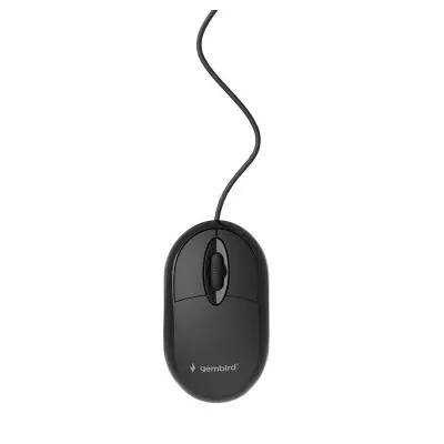 GEMBIRD MUS-U-01 Ratón Óptico Ambidextro USB Tipo A 1000 DPI
