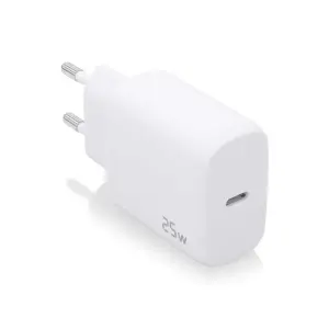 Aisens Cargador USB-C PD 3.0 25W 1 Puerto Blanco