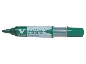 Pilot V-Board Master Begreen Rotulador Pizarra Blanca 6mm Punta Redonda Verde Recargable