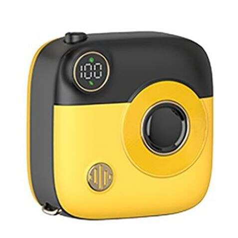Xo Powerbank 10000Mah - Conexion Magnetica - Carga Rapida - Dimensiones 68X68X28.2Mm - Color Amarillo