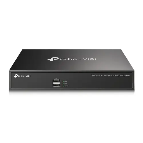 TP-Link VIGI NVR1016H Grabadore De Vídeo En Red (NVR) Negro