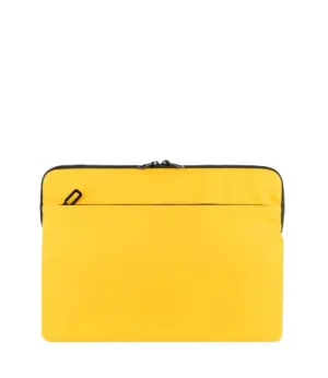 Tucano Gommo Sleeve Funda Portátil 15,6" Impermeable Amarillo con Bolsillo para Accesorios