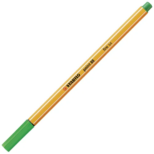 Stabilo Rotulador Point 88 Verde Caja 10 Ud