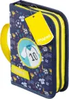 Maped Estuche de Fútbol con 31 Artículos: Goma, Sacapuntas, Lápiz HB, Bolígrafos, Regla, Lápices de Colores y Rotuladores