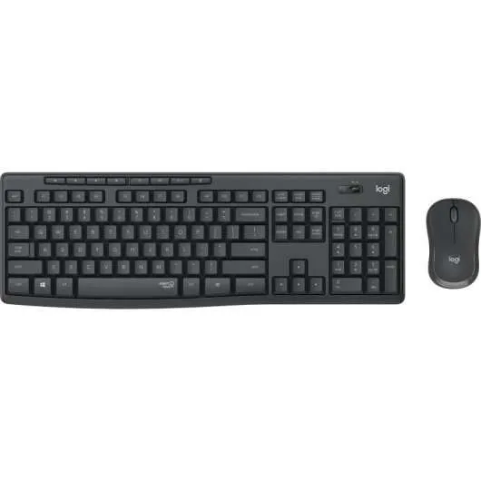 Logitech MK295 Silent Wireless Teclado y Mouse Color Grafito