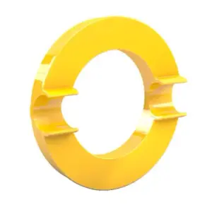 NOVUS DAHLE 95551 IMÁN MEGA MAGNET CÍRCULO XL Ø8CM C/ENGANCHE AMARILLO