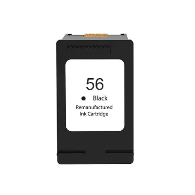 HP 56 Cartucho de Tinta Negro Remanufacturado - Reemplaza C6656AE/C6656GE