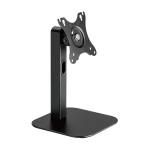AISENS Soporte de Mesa Eco Giratorio e Inclinable Para Monitor de 10"-24", Negro