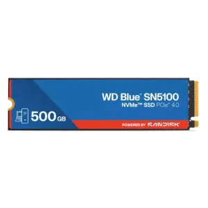 Western Digital WD Blue SN5100 SSD 500GB NVMe Gen4 6600MB/s