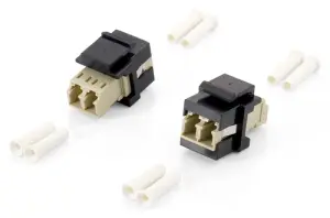 Equip Kit 8 Uds Adaptador Fibra Óptica Keystone LC Duplex