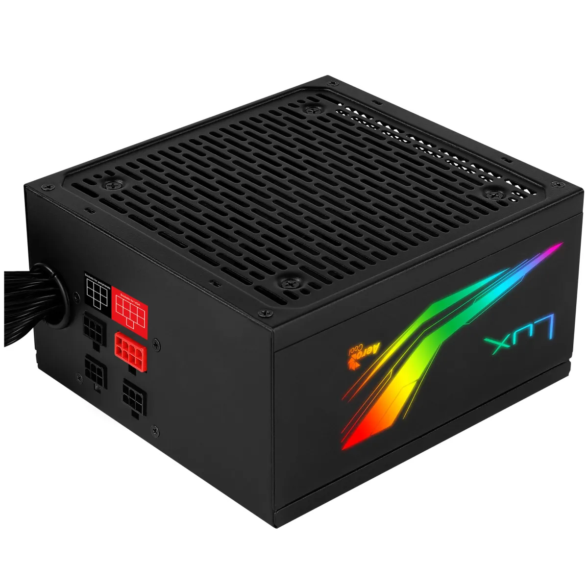 Aerocool Lux RGB 550W Fuente De Alimentación Modular 80 Plus Bronze PFC Activo
