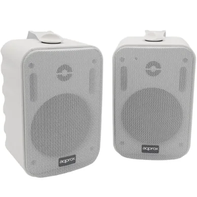 Approx Altavoces 2.0 Autoamplificados 15W Por Canal Con Soporte Para Colgar