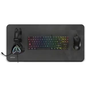 KROM PCombo Gaming 4 En 1 RGB Negro