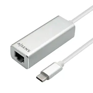 Aisens Conversor USB 3.1 Gen 1 USB-C a Ethernet Gigabit 10/100/1000 Mbps 15 cm