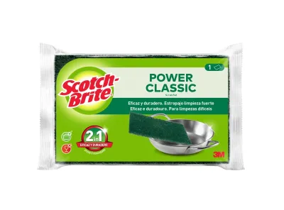 Scotch-Brite Estropajo de Cocina Clásico Color Verde Oscuro