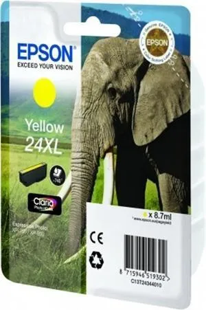 Epson Tinta Amarilla Claria Photo HD 24XL para Impresora Expression Photo XP-950