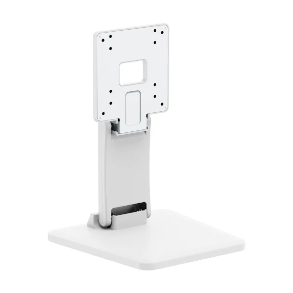 Aisens Eco Soporte De Sobremesa Para Monitor De 10"-27" - Soporta Hasta 6.5Kg - Inclinable - Incluye Accesorios - Vesa 100X100Mm - Acero De Alta Resistencia - Color Blanco
