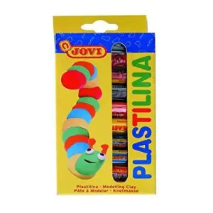 Jovi Plastilina Barra 15g Colores Surtidos Estuche 10 Unidades