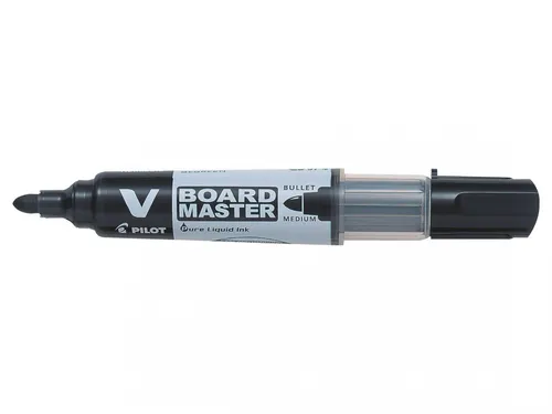 Pilot V Board Master Rotulador Pizarra Blanca Recargable Negro