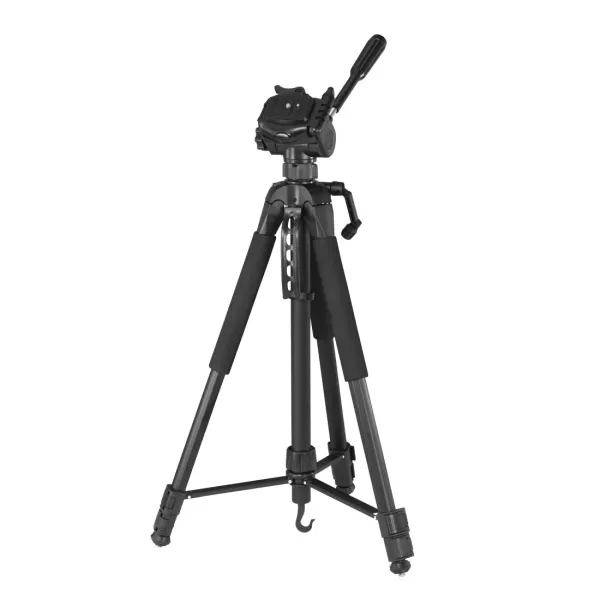 Hama Trípode para Cámara 1/4" - Soporte hasta 5kg - Altura 170cm - Aluminio - Negro