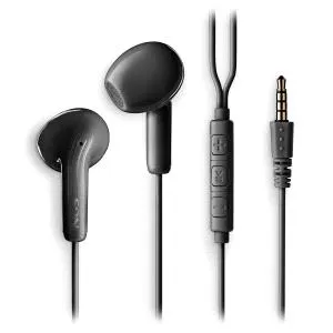 NGS Auricular Intrauditivo Cross Flip Black Jack 3.5mm con Micrófono