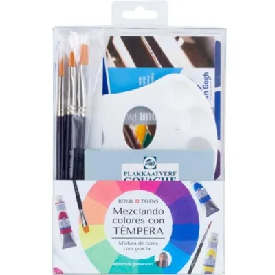 Talens Set de Témpera para Mezclar Colores - Material Escolar