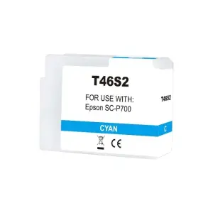 Epson T46S2 Cartucho de Tinta Pigmentada Cyan - Reemplazo C13T46S200