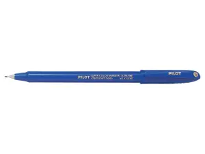 Pilot Super Color Rotulador Permanente Ultra Fino - Punta de Poliacetal 1mm - Libre de Xileno - Color Azul