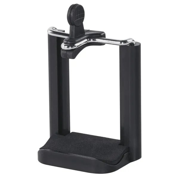 Hama Soporte de Smartphone para Trípode 1/4" - Peso Máx 300g - Ancho 5.5 a 8.2cm - Negro
