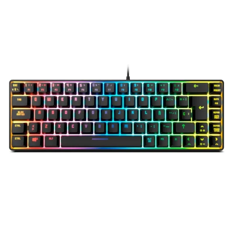 Krom Kalista | Teclado Mini Rgb Membrana