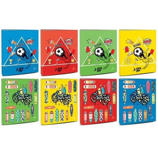 Mariola Carpeta Anillas 4 X 25Mm Folio 2 Diseños Surtidos Deporte Nº1