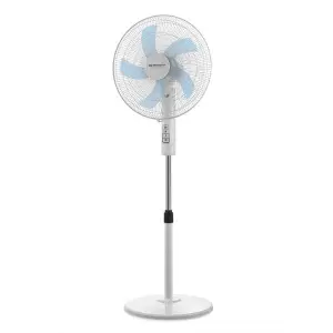 Orbegozo SF 1040 Ventilador de Pie - Potente Rendimiento con 3 Velocidades de Ventilacion - Cabezal Oscilante Multiorientable - Seguro y Silencioso