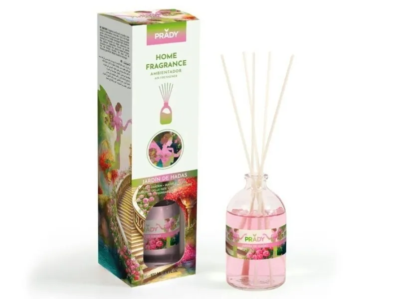 Prady Ambientador Mikado Jardín de Hadas 100 ml con Varitas Difusoras