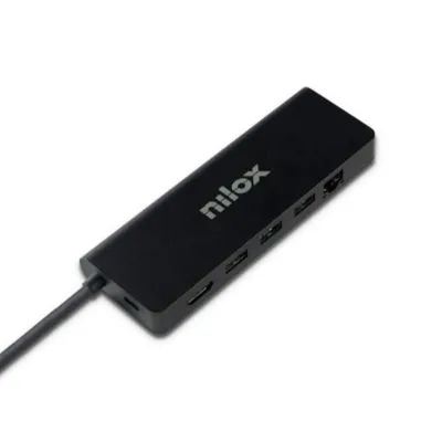 Nilox Docking Station USB-C 8 en 1 Dual 4K 1000Mbps
