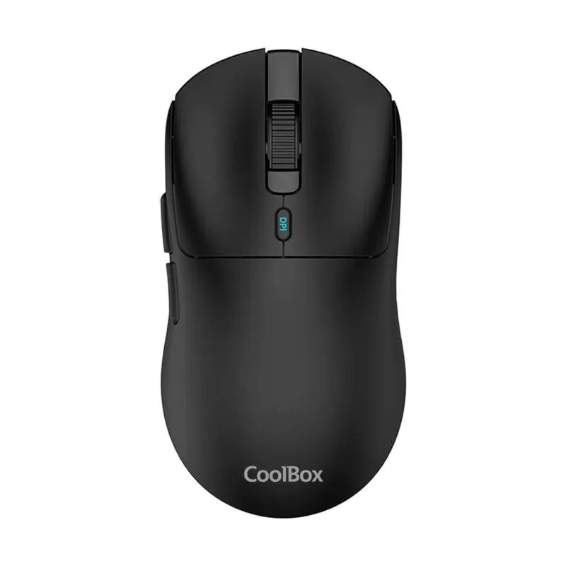 Coolbox Mouse Inalámbrico W03-B 2.4GHz 10000dpi 7 Botones Negro